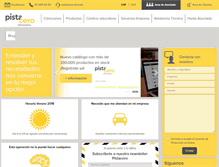 Tablet Screenshot of pistacero.es